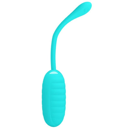 PRETTY LOVE - KIRK RECHARGEABLE VIBRATING EGG LIGHT GREEN - Kink&Play