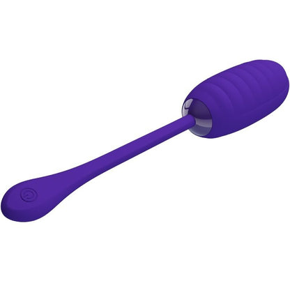 PRETTY LOVE - KIRK RECHARGEABLE VIBRATING EGG PURPLE - Kink&Play