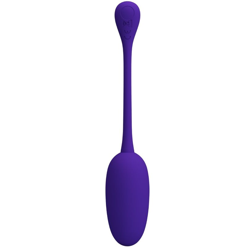 PRETTY LOVE - KNUCKER PURPLE RECHARGEABLE VIBRATING EGG - Kink&Play