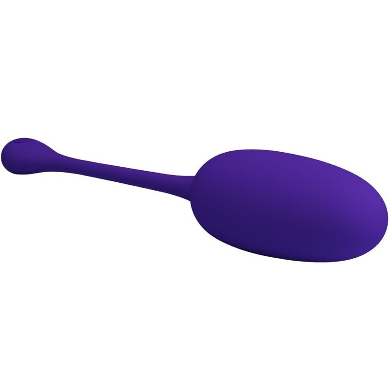 PRETTY LOVE - KNUCKER PURPLE RECHARGEABLE VIBRATING EGG - Kink&Play