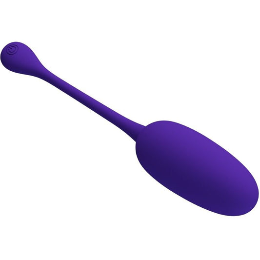PRETTY LOVE - KNUCKER PURPLE RECHARGEABLE VIBRATING EGG - Kink&Play