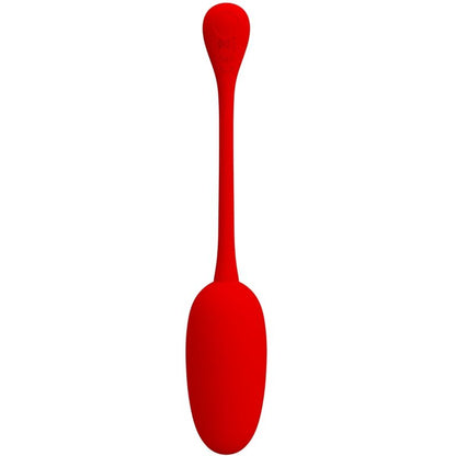 PRETTY LOVE - KNUCKER RED RECHARGEABLE VIBRATING EGG - Kink&Play