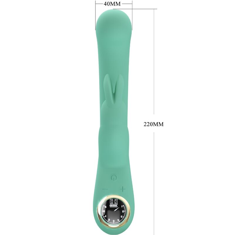 PRETTY LOVE - LAMAR RABBIT VIBRATOR & GREEN G - SPOT - Kink&Play