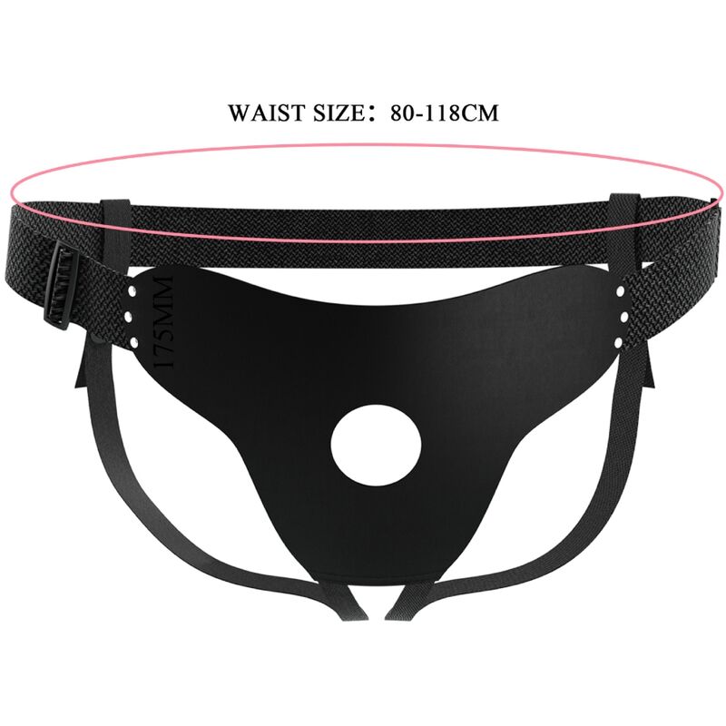 PRETTY LOVE - LOVE SPELL ADJUSTABLE STRAP HARNESS COMPLEMENT - Kink&Play
