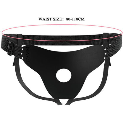 PRETTY LOVE - LOVE SPELL ADJUSTABLE STRAP HARNESS COMPLEMENT - Kink&Play
