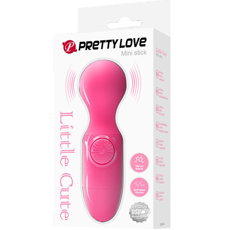 PRETTY LOVE - MAGENTA MINI PERSONAL MASSAGER - Kink&Play