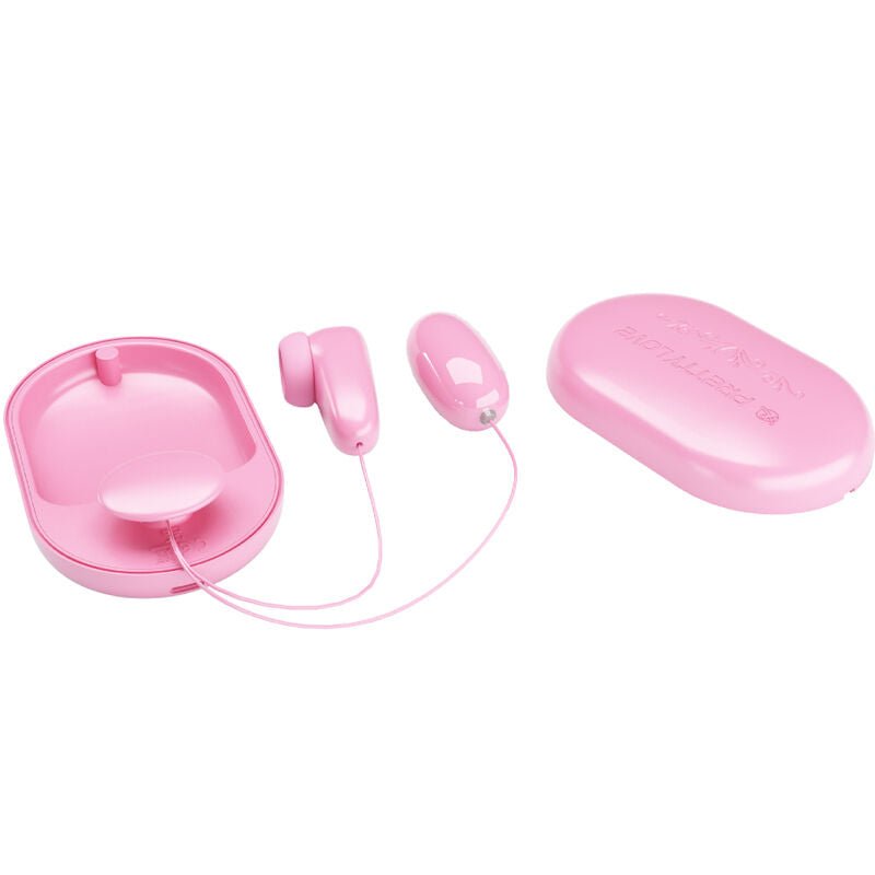 PRETTY LOVE - MAGIC BOX VIBRATING BULLET & PINK STIMULATOR - Kink&Play