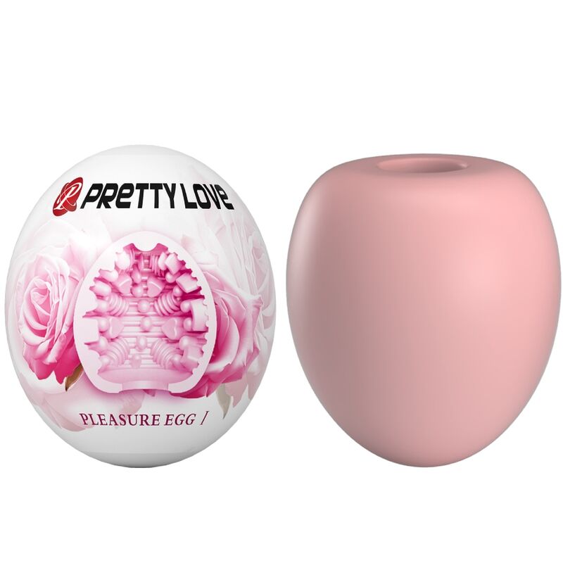 PRETTY LOVE - MALE MASTURBATOR EGG PINK - Kink&Play