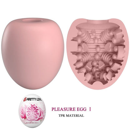 PRETTY LOVE - MALE MASTURBATOR EGG PINK - Kink&Play