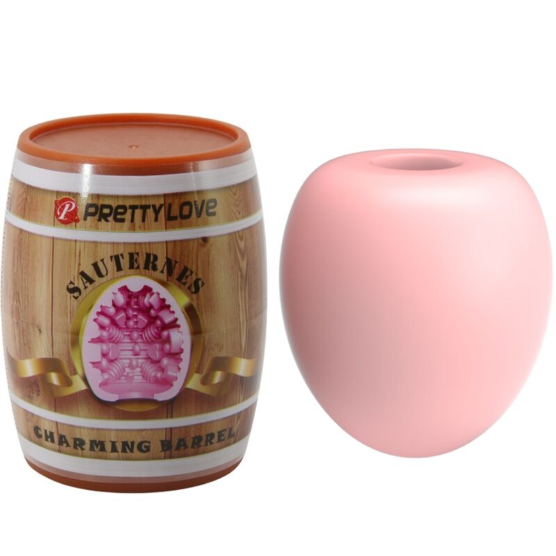PRETTY LOVE - MALE MASTURBATOR EGG PINK MODEL 2 - Kink&Play