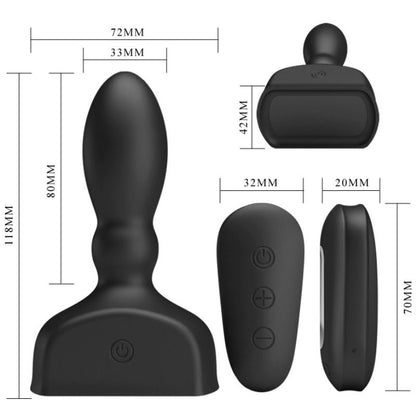 PRETTY LOVE - MARRIEL PROSTATIC VIBRATOR AND INFLATABLE - Kink&Play