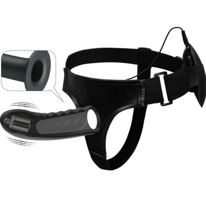 PRETTY LOVE - MARVIN STRAP ON WITH VIBRATION AND HOLLOW DILDO - Kink&Play
