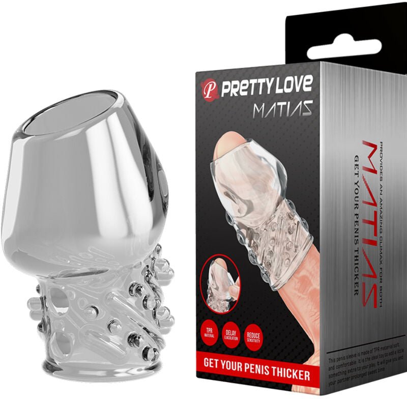 PRETTY LOVE - MATIAS TRANSPARENT PENIS THICKER - Kink&Play