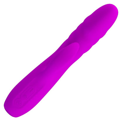 PRETTY LOVE - MELANIE PURPLE RECHARGEABLE RABBIT VIBRATOR - Kink&Play