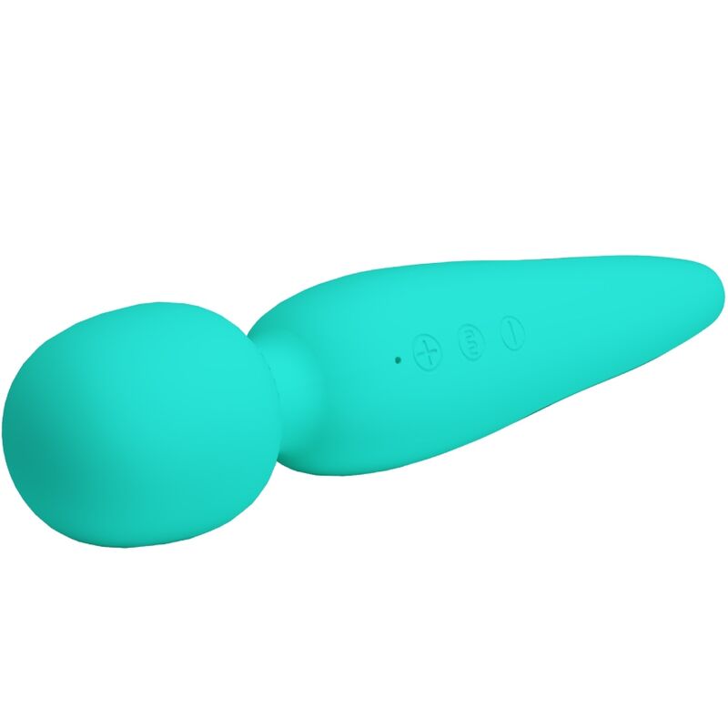PRETTY LOVE - MEREDITH MASSAGER 12 VIBRATION MODES AQUA GREEN - Kink&Play