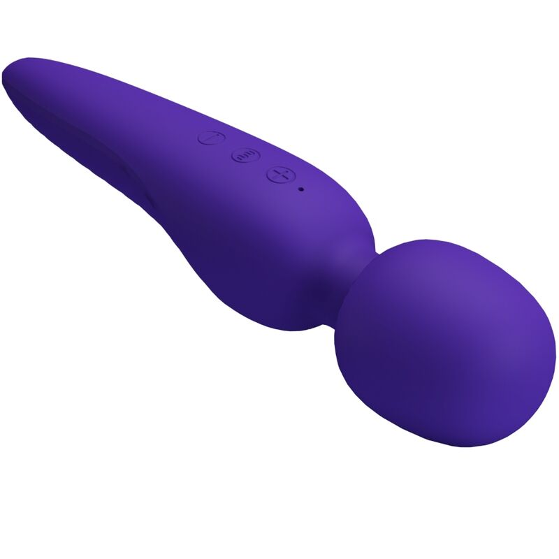 PRETTY LOVE - MEREDITH MASSAGER 12 VIBRATION MODES PURPLE - Kink&Play