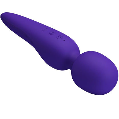 PRETTY LOVE - MEREDITH MASSAGER 12 VIBRATION MODES PURPLE - Kink&Play