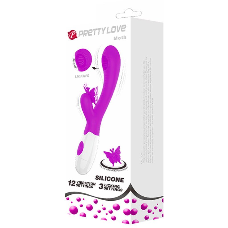 PRETTY LOVE - MOTH LICKING & VIBRATING LILAC - Kink&Play
