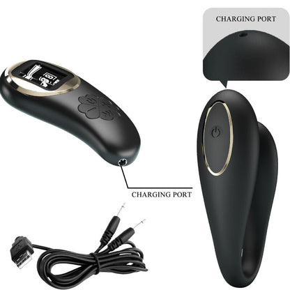 PRETTY LOVE - NATHAN DOUBLE PLEASURE VIBRATOR REMOTE CONTROL - Kink&Play