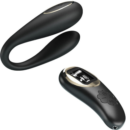 PRETTY LOVE - NATHAN DOUBLE PLEASURE VIBRATOR REMOTE CONTROL - Kink&Play