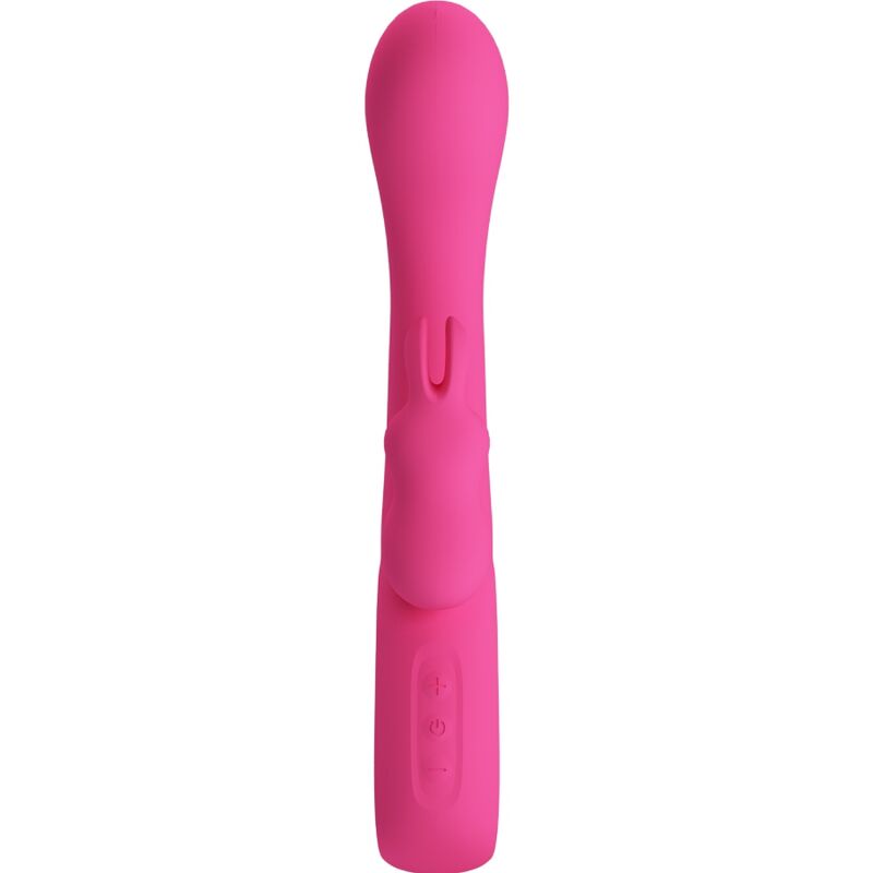 PRETTY LOVE - NOVAK RABBIT VIBRATOR 12 VIBRATIONS PINK - Kink&Play