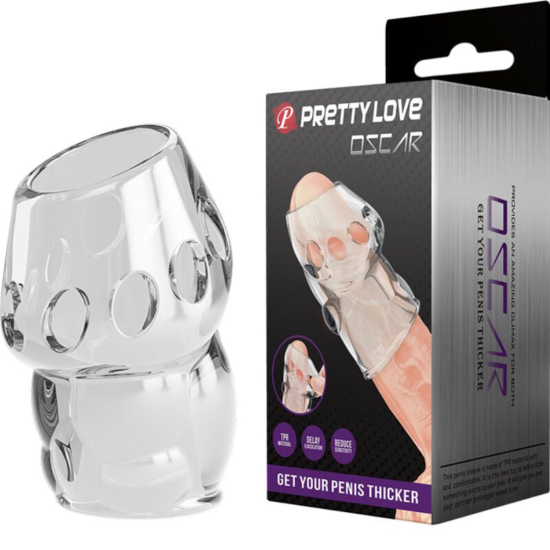 PRETTY LOVE - OSCAR TRANSPARENT PENIS THICKER - Kink&Play