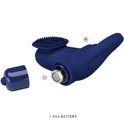 PRETTY LOVE - PALLE RING WITH VIBRATION BLUE - Kink&Play