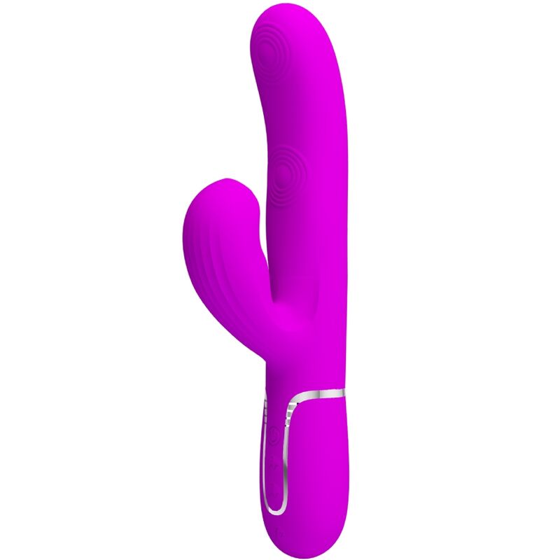 PRETTY LOVE - PERLITA MULTIFUNCTION 3 IN 1 G - SPOT VIBRATOR VIOLET - Kink&Play