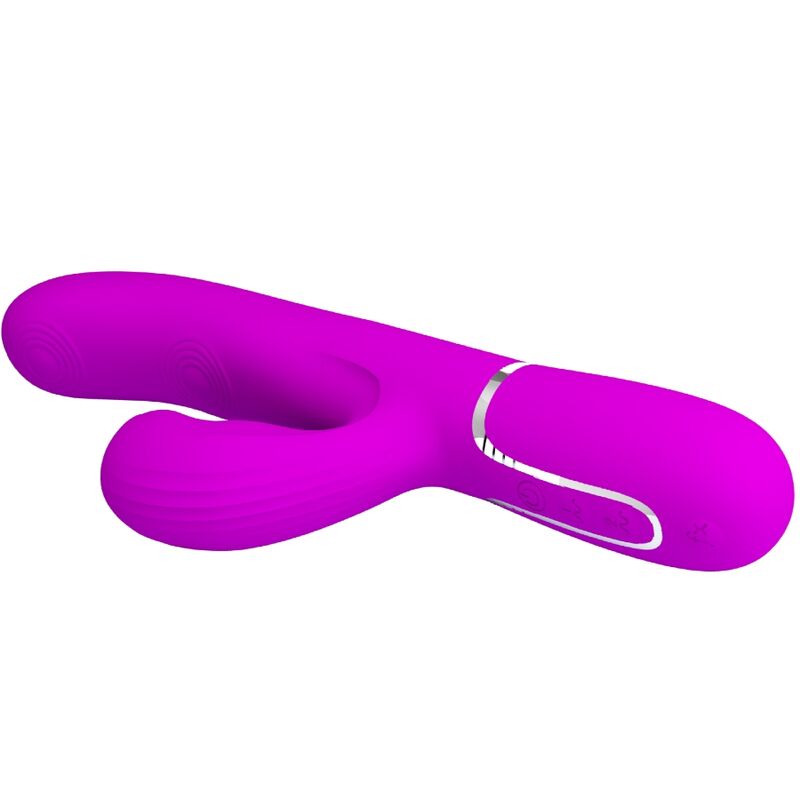 PRETTY LOVE - PERLITA MULTIFUNCTION 3 IN 1 G - SPOT VIBRATOR VIOLET - Kink&Play