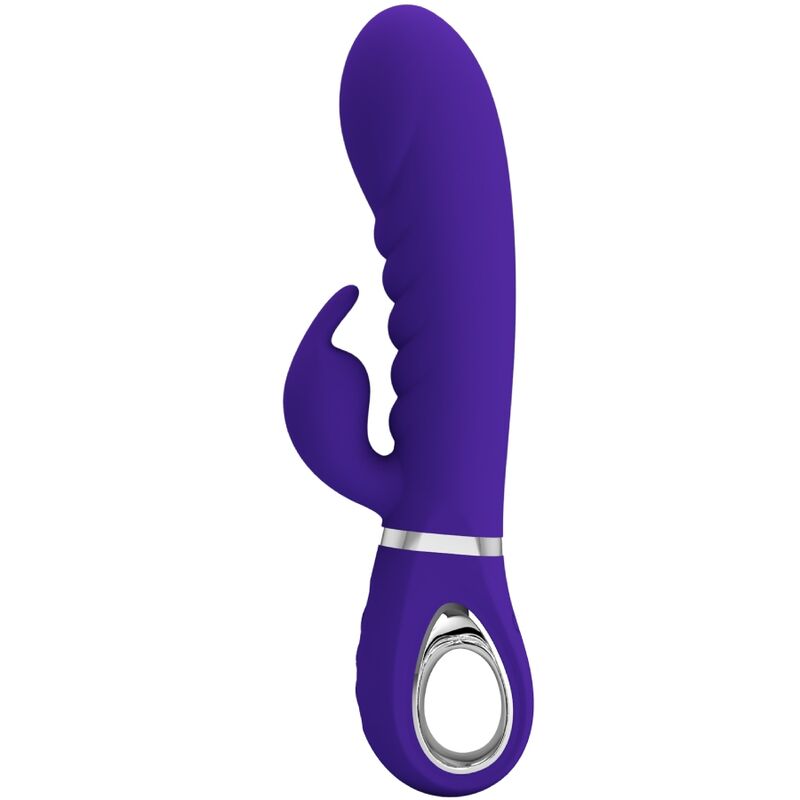PRETTY LOVE - PRESCOTT MULTIFUNCTION G - SPOT VIBRATOR PURPLE - Kink&Play
