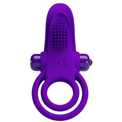 PRETTY LOVE - PURPLE VIBRATING PENIS RING - Kink&Play