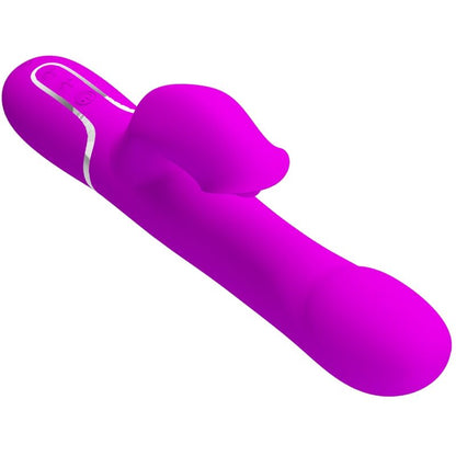 PRETTY LOVE - RABBIT VIBRATOR PEARLS VIOLET - Kink&Play