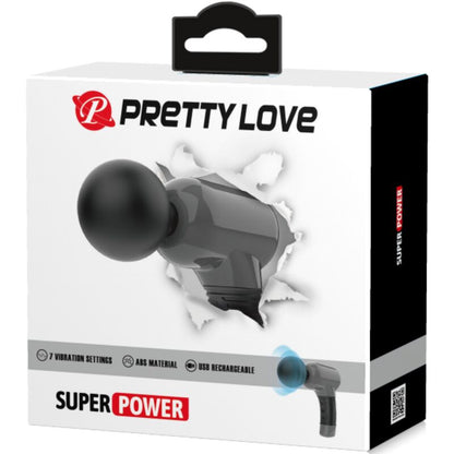 PRETTY LOVE - RECHARGEABLE MASSAGER 7 FUNCTIONS 5 SPEEDS - Kink&Play