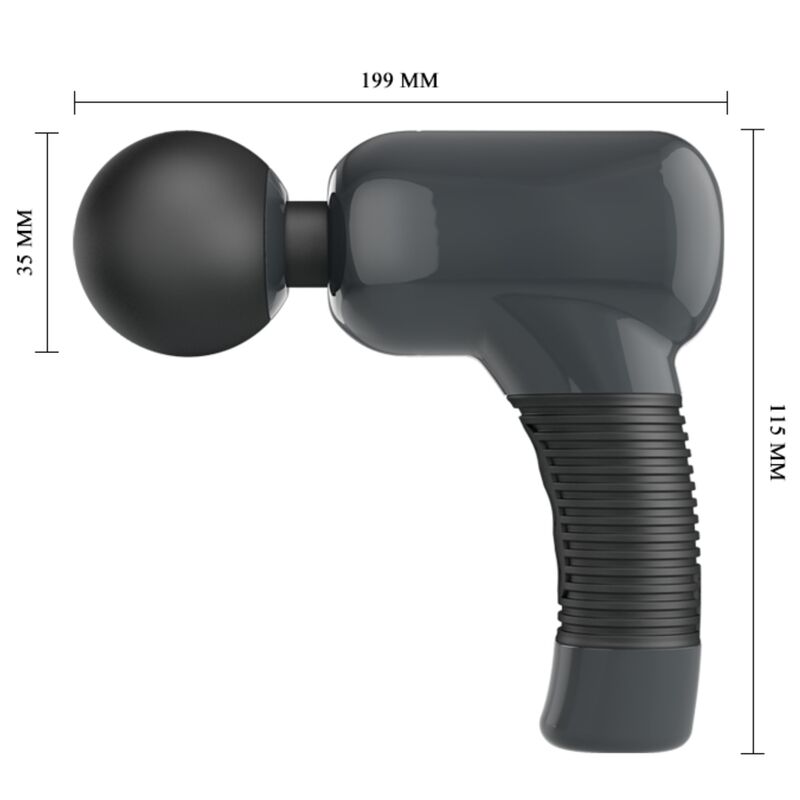 PRETTY LOVE - RECHARGEABLE MASSAGER 7 FUNCTIONS 5 SPEEDS - Kink&Play