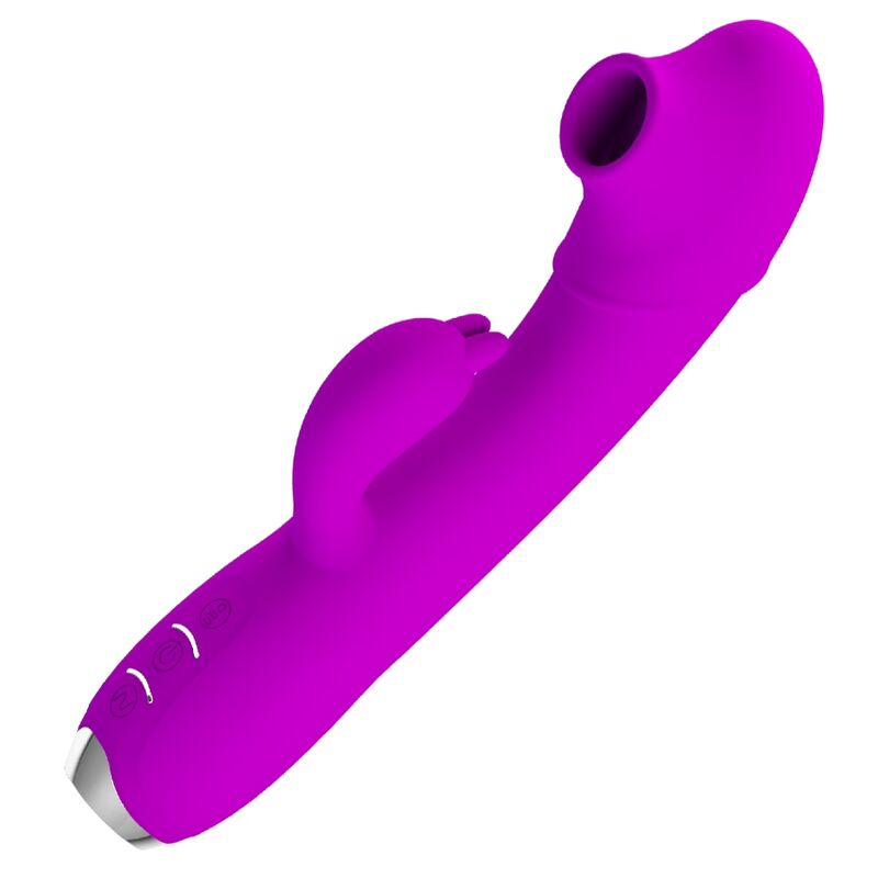 PRETTY LOVE - REGINA VIBRATOR - RECHARGEABLE STIMULATING WAVES PURPLE - Kink&Play
