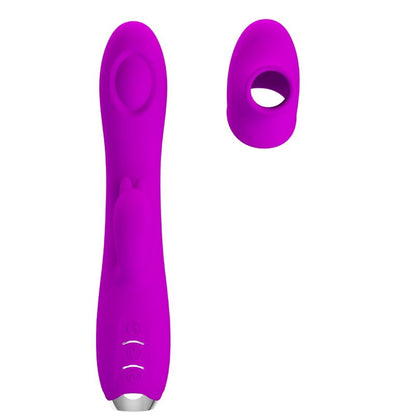 PRETTY LOVE - REGINA VIBRATOR - RECHARGEABLE STIMULATING WAVES PURPLE - Kink&Play