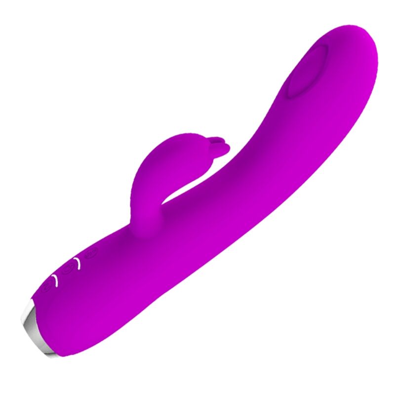 PRETTY LOVE - REGINA VIBRATOR - RECHARGEABLE STIMULATING WAVES PURPLE - Kink&Play