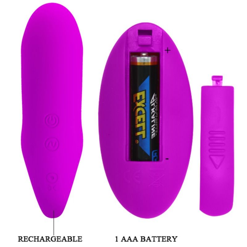 PRETTY LOVE - REMOTE CONTROL STIMULATING CLAMP - Kink&Play