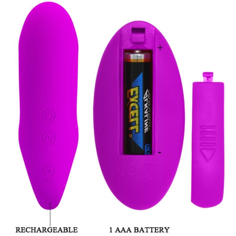 PRETTY LOVE - REMOTE CONTROL STIMULATING CLAMP - Kink&Play