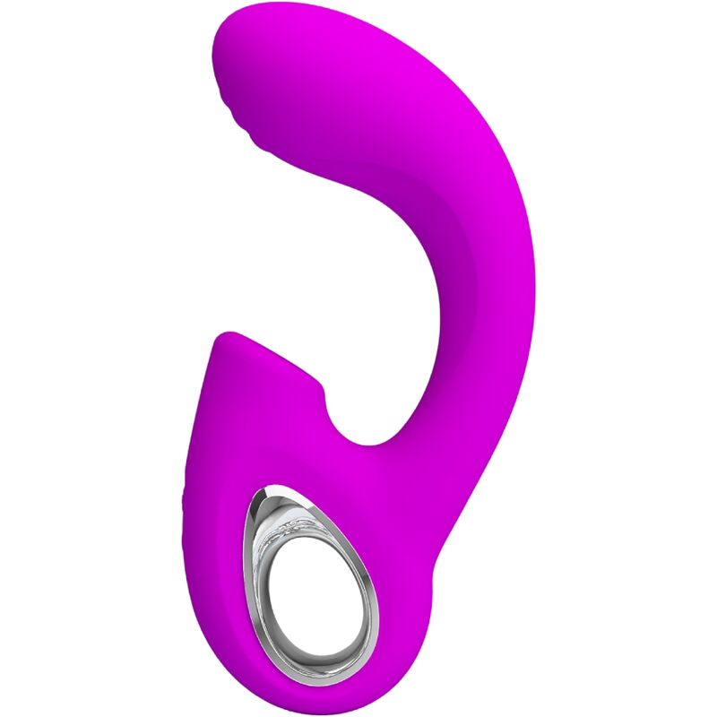 PRETTY LOVE - SIBEL SIBEL G - SPOT VIBRATOR + CLITORIS STIMULATOR 10 VIBRATIONS PURPLE - Kink&Play