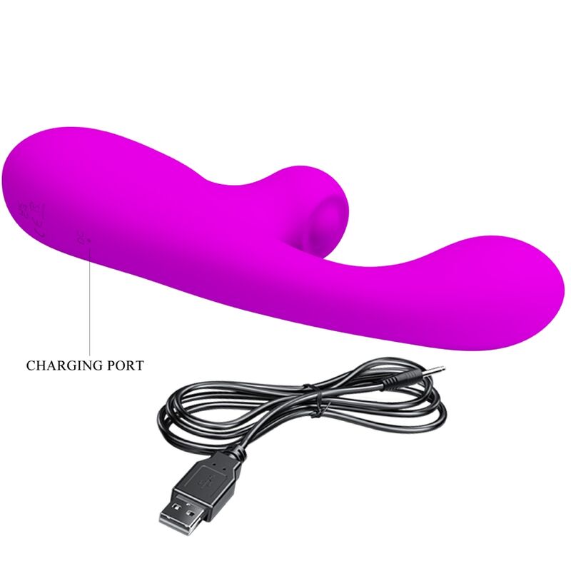PRETTY LOVE - SKYLAR PURPLE STIMULATOR VIBRATOR - Kink&Play