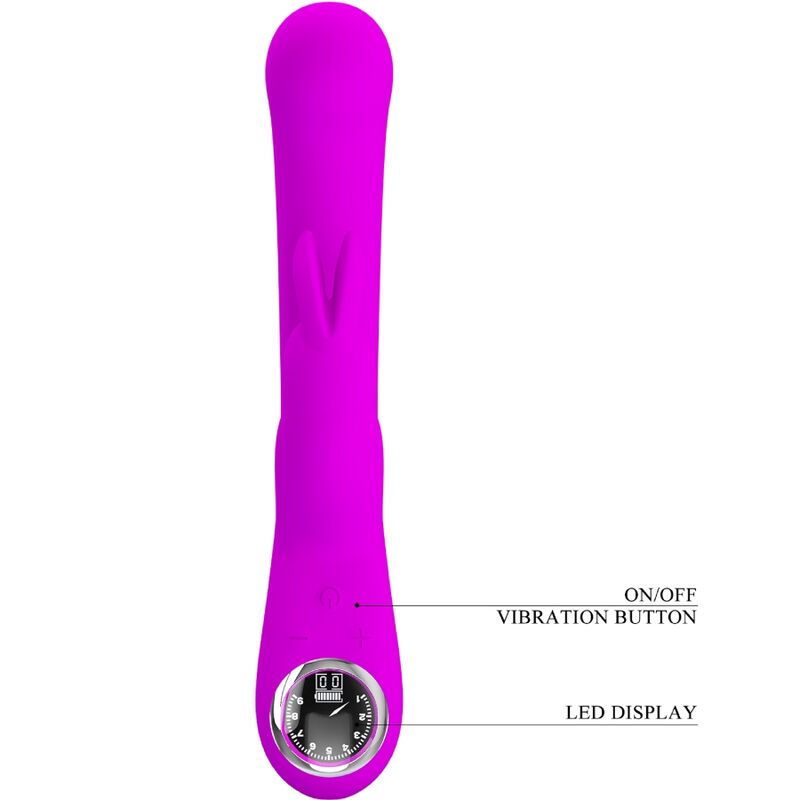 PRETTY LOVE - SKYLAR PURPLE STIMULATOR VIBRATOR - Kink&Play