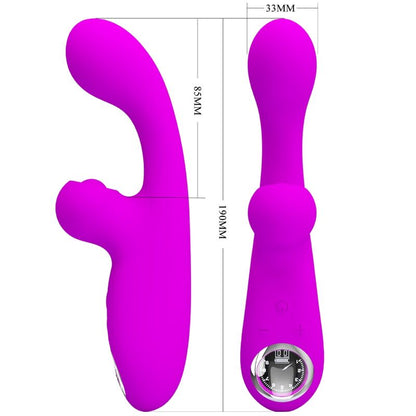 PRETTY LOVE - SKYLAR PURPLE STIMULATOR VIBRATOR - Kink&Play