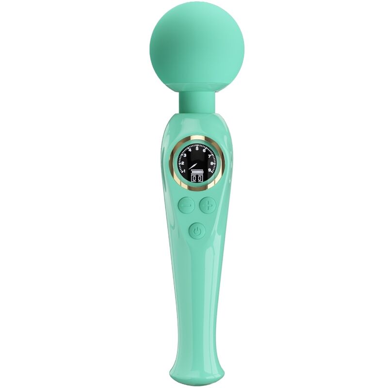 PRETTY LOVE - SKYLER GREEN WAND VIBRATOR - Kink&Play