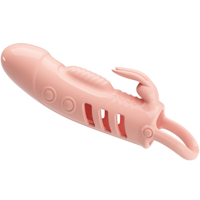 PRETTY LOVE - SLOANE NATURAL RABBIT PENIS SHEATH - Kink&Play