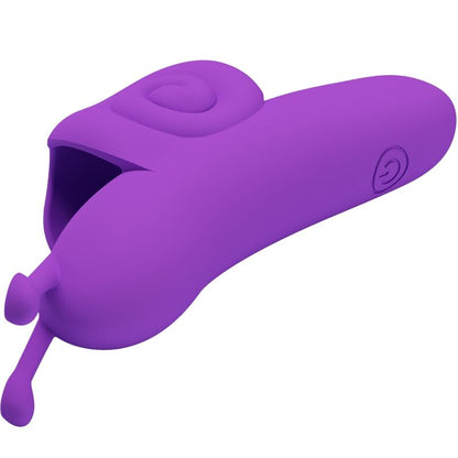 PRETTY LOVE - SNAIL POWERFUL PURPLE FINGER STIMULATOR - Kink&Play