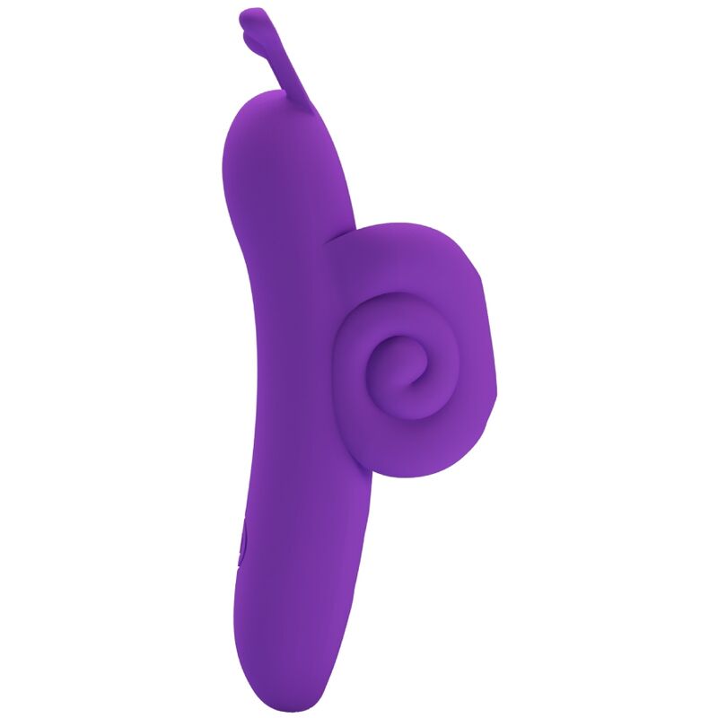 PRETTY LOVE - SNAIL POWERFUL PURPLE FINGER STIMULATOR - Kink&Play
