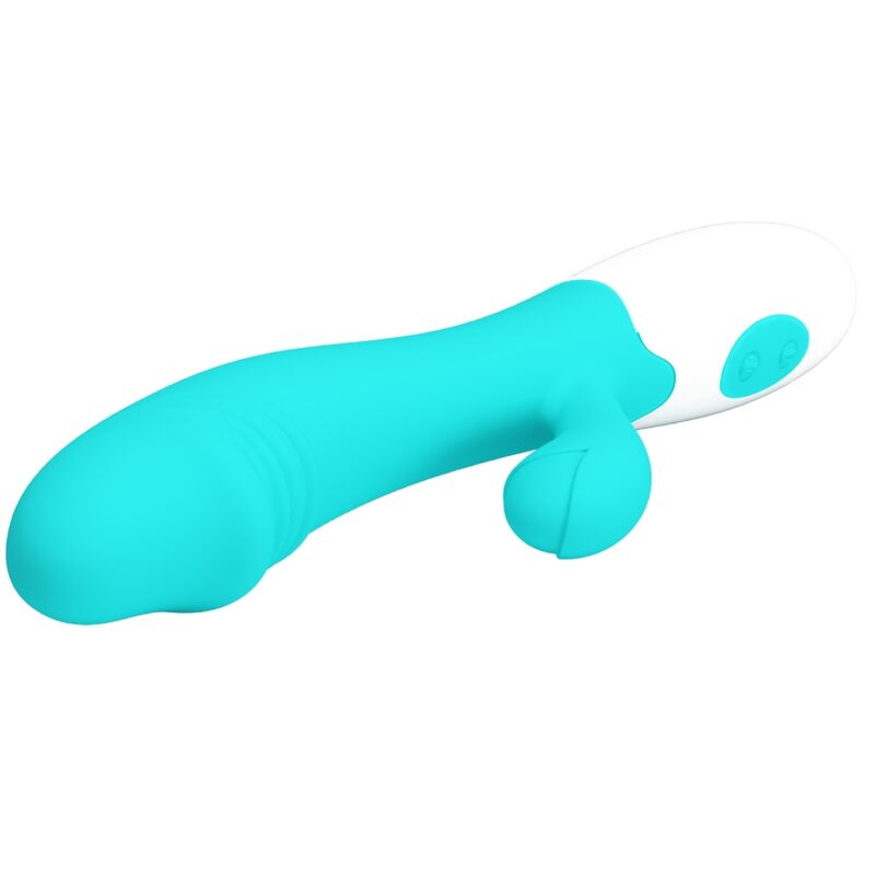 PRETTY LOVE - SNAPPY G - SPOT VIBRATOR AQUA GREEN - Kink&Play