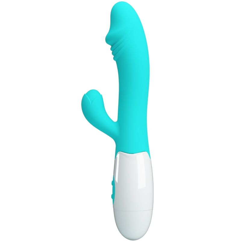 PRETTY LOVE - SNAPPY G - SPOT VIBRATOR AQUA GREEN - Kink&Play