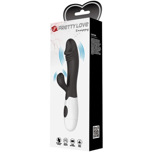 PRETTY LOVE - SNAPPY G - SPOT VIBRATOR BLACK - Kink&Play